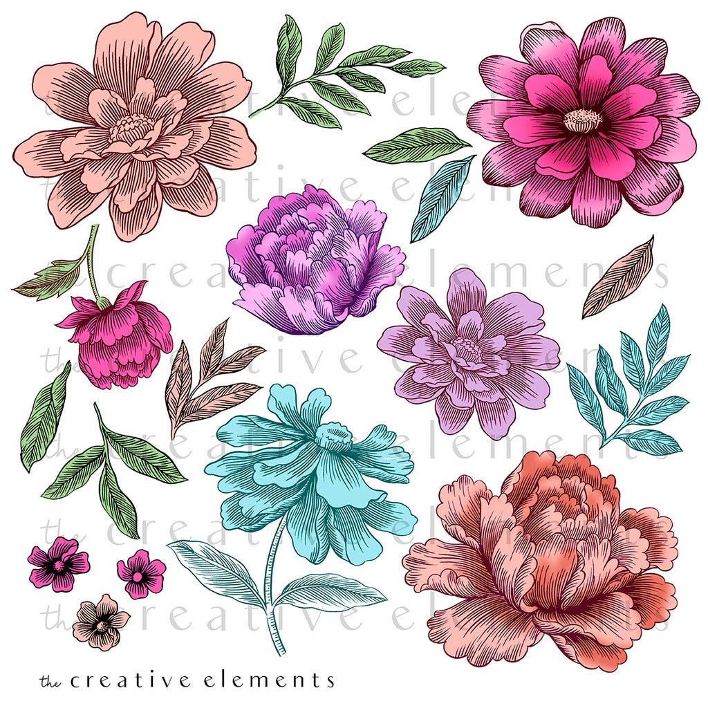 Graphic Floral 2